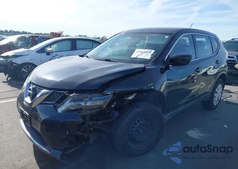 2016 Nissan Rogue S z USA, uszkodzony, nr VIN KNMAT2MV5GP709442